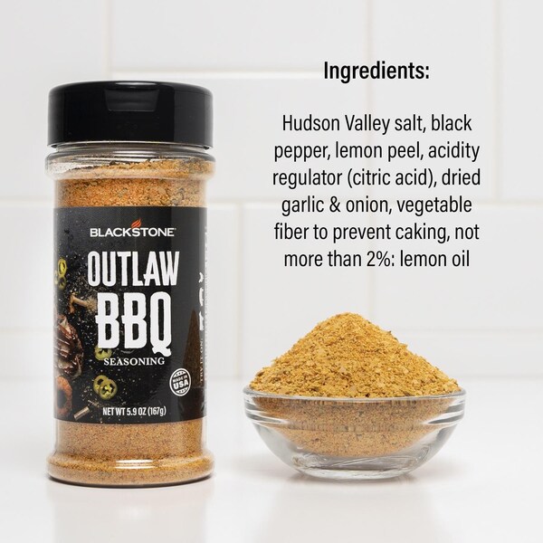 Blackstone Blackstone Outlaw BBQ Seasoning 5.9 oz - 4160