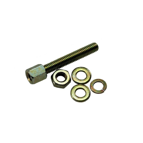 Unicorp Jack Screw Standoff, M3 Thrd Sz, 9.5 mm L, Steel Zinc Plated - MJAX104-M12-F21A-M3