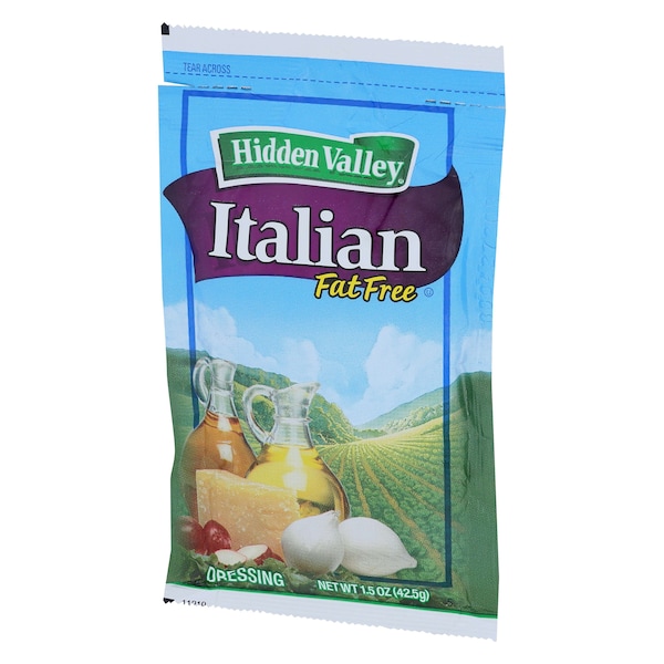 Hidden Valley Hidden Valley Fat Free Golden Italian Dressing 1.5 oz. Packet, PK84 - 85640HVR