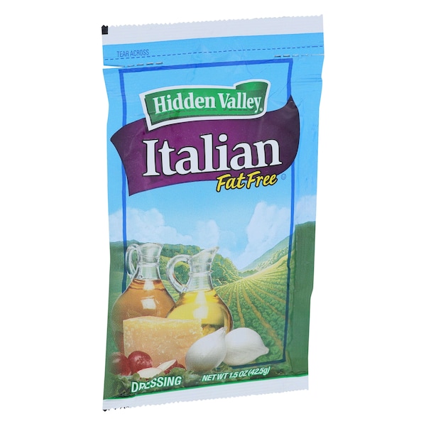 Hidden Valley Hidden Valley Fat Free Golden Italian Dressing 1.5 oz. Packet, PK84 - 85640HVR