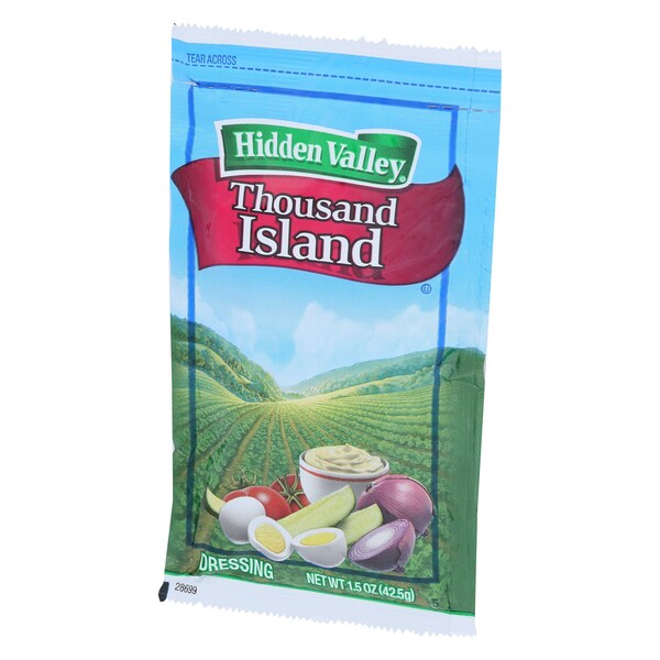 Hidden Valley Thick & Creamy Thousand Island Dressing 1.5 oz. Packet, PK84 - 85638HVR