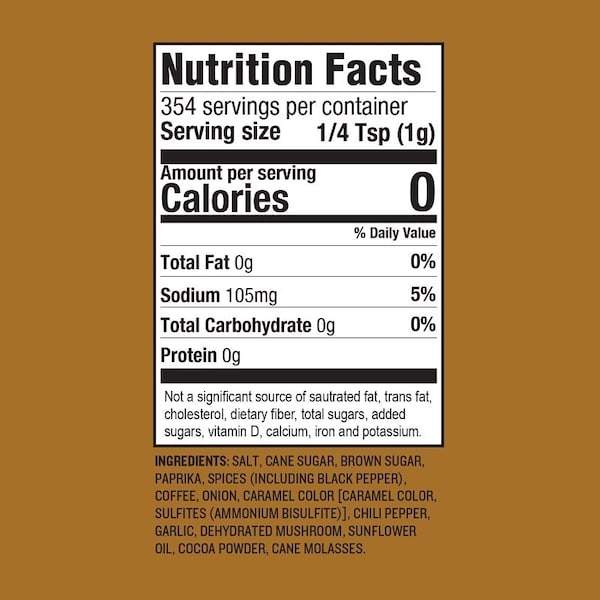 Traeger Seasonings, Coffee Rub, 11.5 oz Tin - SPC260