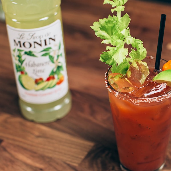 Monin Monin Habanero Lime Syrup 1 Liter Bottle, PK4 - M-FR146F