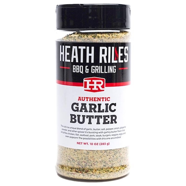 Heath Riles Bbq Heath Riles BBQ Garlic Butter BBQ Rub 10 oz - HRB0050