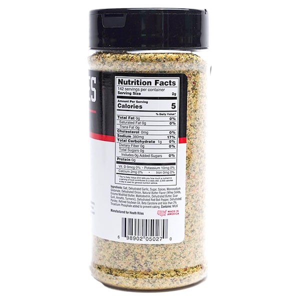 Heath Riles Bbq Heath Riles BBQ Garlic Butter BBQ Rub 10 oz - HRB0050