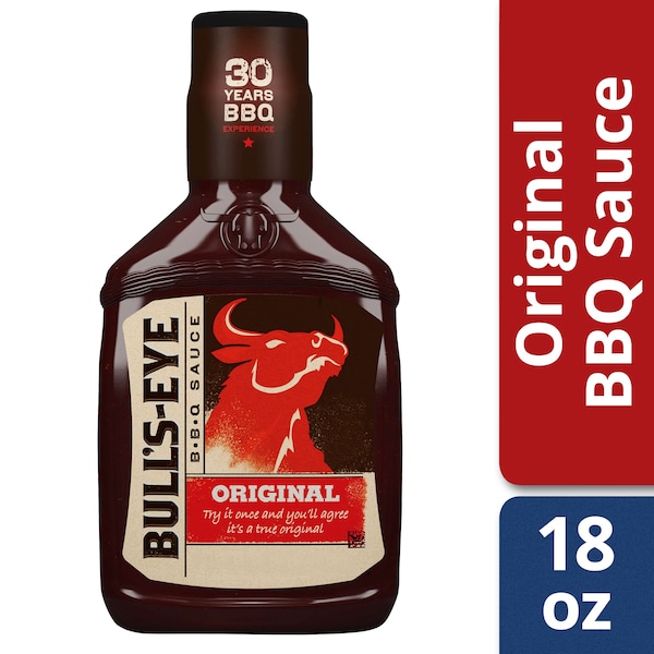 Bulls Eye Sauce Bull's Eye Original Barbecue 1.125lbs, PK12 - 00019582391819