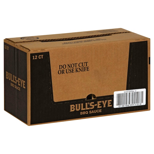 Bulls Eye Sauce Bull's Eye Original Barbecue 1.125lbs, PK12 - 00019582391819