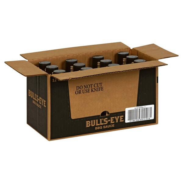 Bulls Eye Sauce Bull's Eye Original Barbecue 1.125lbs, PK12 - 00019582391819