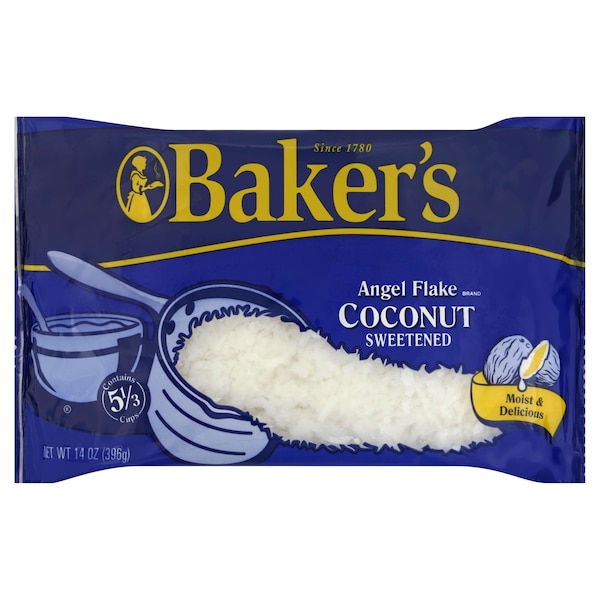 Bakers Baker's Coconut Display 14 oz., PK10 - 00043000016145
