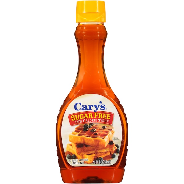 Carys Cary's Sugar Free Low Calorie Syrup 12 oz. Bottle, PK12 - 82100031
