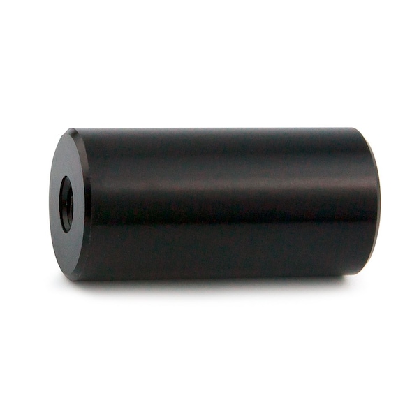 Gyford Round Standoffs, 5/16"-18 Thrd Sz, 2 in Bd L, Aluminum Black Anodized, 1 in OD - SO-9200BL