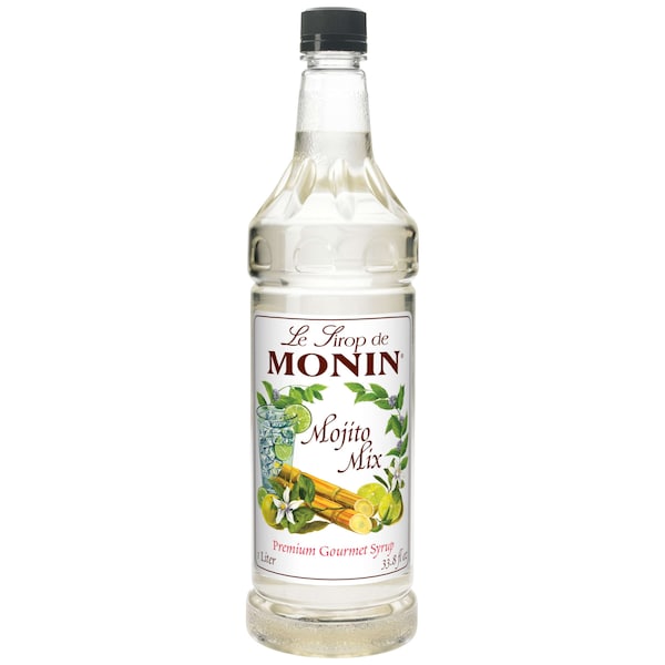 Monin Monin Mojito Mix Syrup 1 Liter Bottle, PK4 - M-FR053F