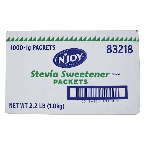 Njoy N'Joy Sugar Substitute Green Stevia 1g, PK1000 - 83218