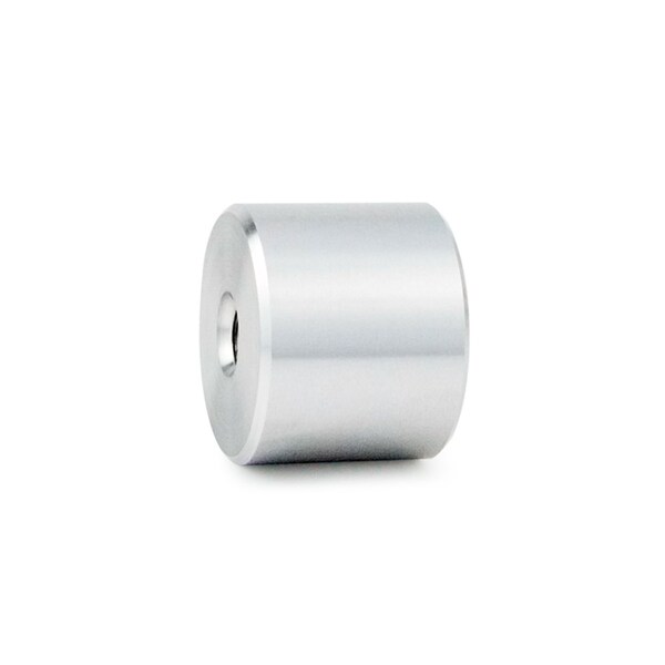 Gyford Round Standoffs, 5/16"-18 Thrd Sz, 1 in Bd L, Aluminum Clear Anodized, 1-1/4 in OD - SO-1