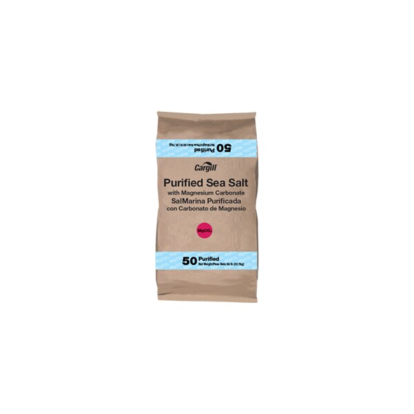 Cargill Cargill Purified Sea Salt 50lbs - 100012556