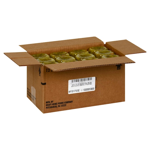 Heinz Heinz Easy Squeeze Dill Relish 12.7 fl. oz. Bottle, PK12 - 10013000001387