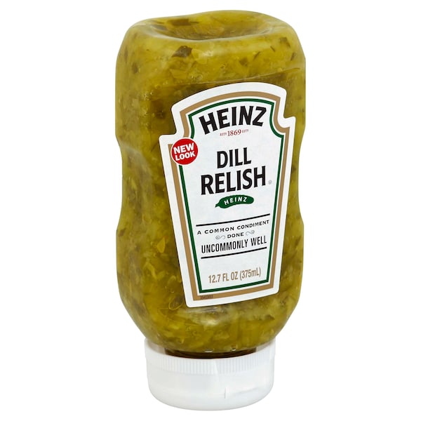 Heinz Heinz Easy Squeeze Dill Relish 12.7 fl. oz. Bottle, PK12 - 10013000001387