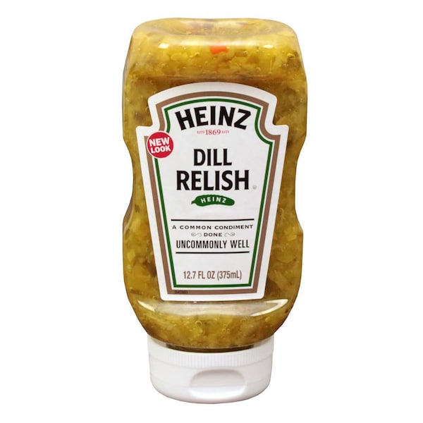 Heinz Heinz Easy Squeeze Dill Relish 12.7 fl. oz. Bottle, PK12 - 10013000001387