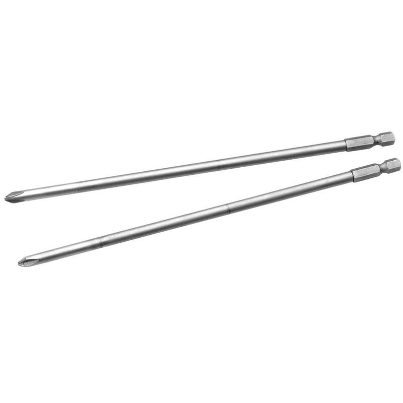 Senco DuraSpin 1/4 pulg. Broca Phillips de acero de carburo (2 piezas) - EA0314
