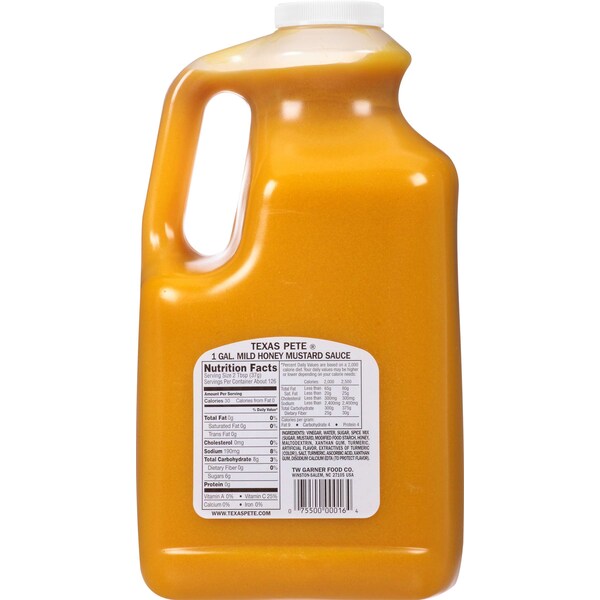 Texas Pete Texas Pete Honey Mustard Sauce 1 gal. Jugs, PK4 - 1.00016