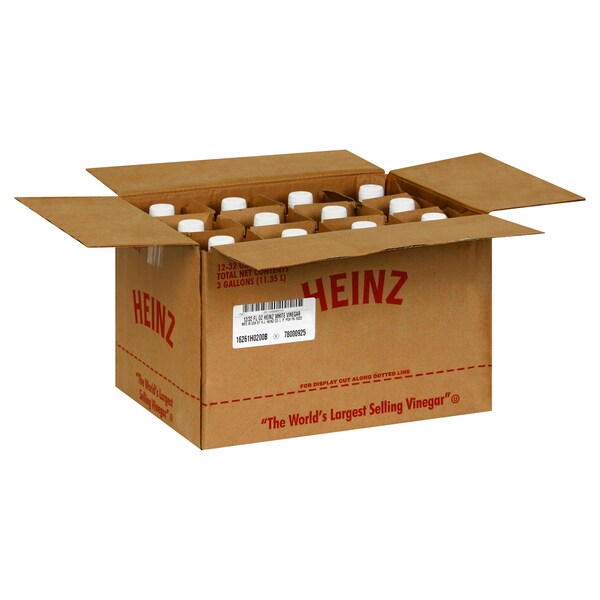 Heinz Heinz Distilled White Vinegar 32 oz. Bottle, PK12 - 10013000008546