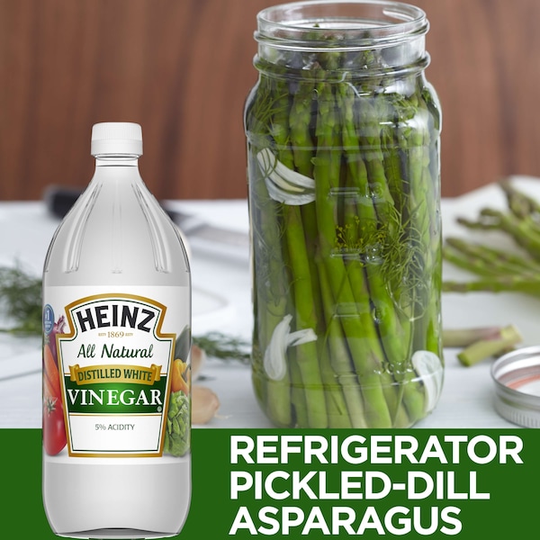 Heinz Heinz Distilled White Vinegar 32 oz. Bottle, PK12 - 10013000008546