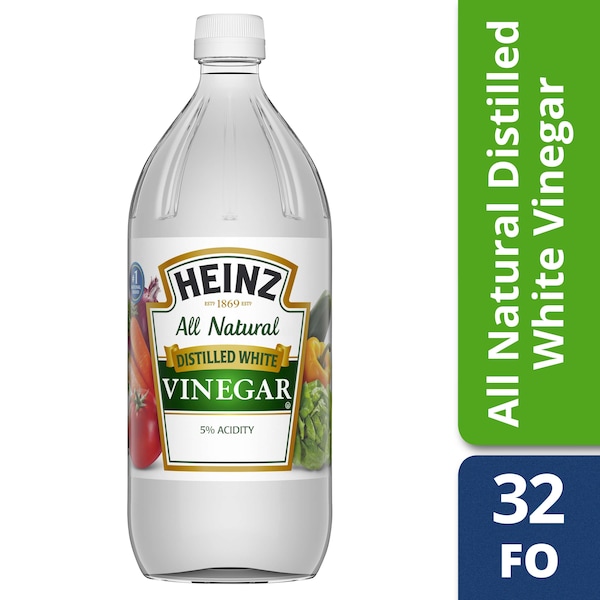 Heinz Heinz Distilled White Vinegar 32 oz. Bottle, PK12 - 10013000008546