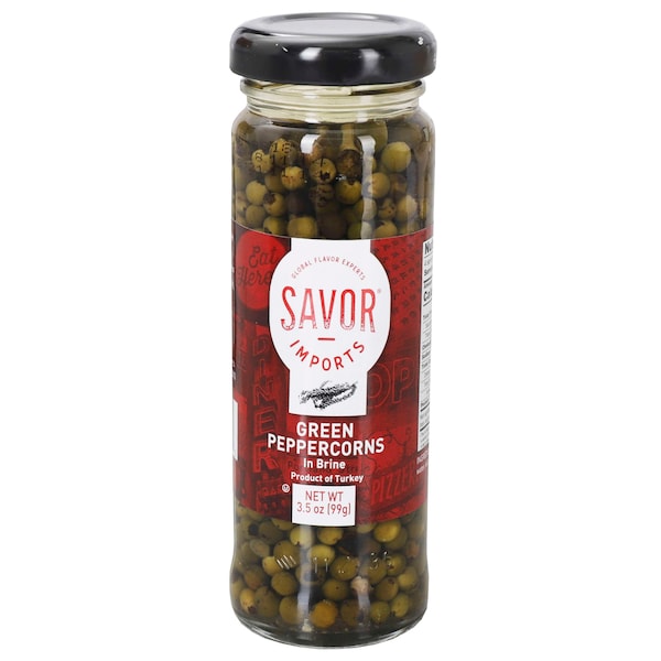 Savor Imports Savor Imports Green Peppercorn 3.5 oz., PK12 - 596630