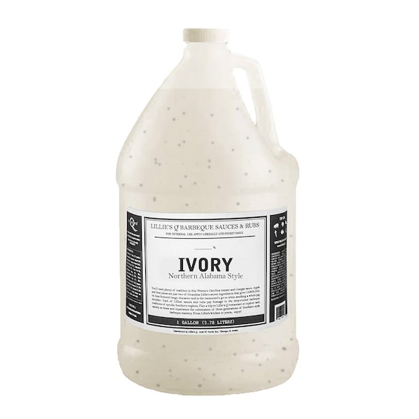 Lillies Q Ivory BBQ Sauce 8lbs, PK2 - FGLIL 130