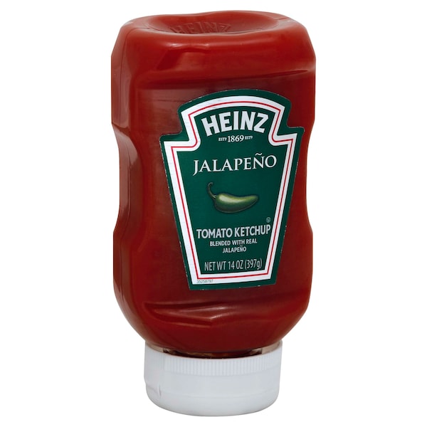 Heinz Heinz Jalapeno Ketchup 14 oz. Bottle, PK6 - 00013000709545