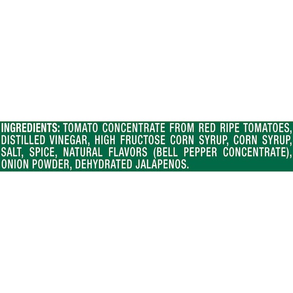 Heinz Heinz Jalapeno Ketchup 14 oz. Bottle, PK6 - 00013000709545