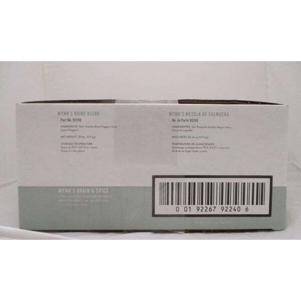 Wynns Grain & Spice Wynn's Grain & Spice Brine Blend Marinade 25lbs - 92240