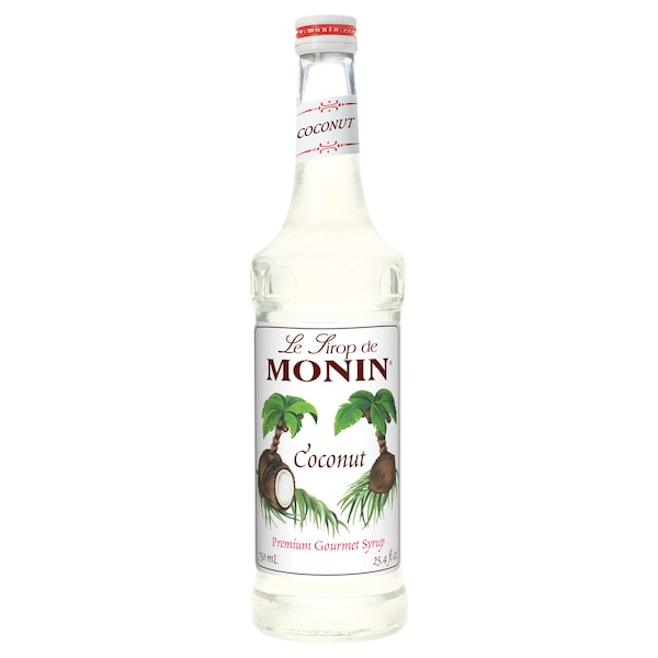 Monin Monin Coconut Syrup 750mL Bottle, PK12 - M-AR013A