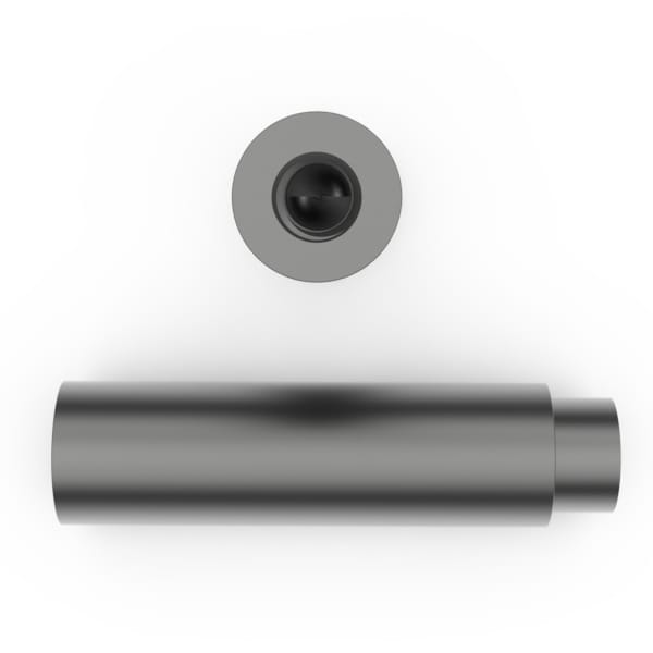 Raf Round Standoffs, M2.5-0.45 Thrd Sz, 3 mm Bd L, Brass Plain, 4.50 mm OD - M1500-C-2545-B