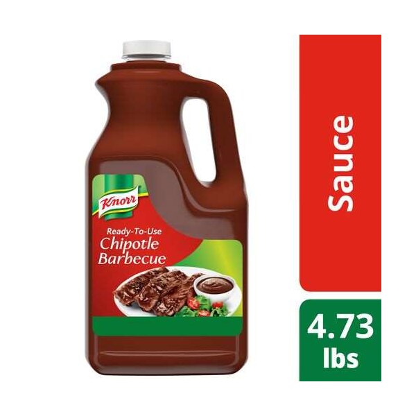 Knorr Knorr Ready To Use Chipotle Barbecue Sauce .5 gal. Jug, PK4 - 4800191665