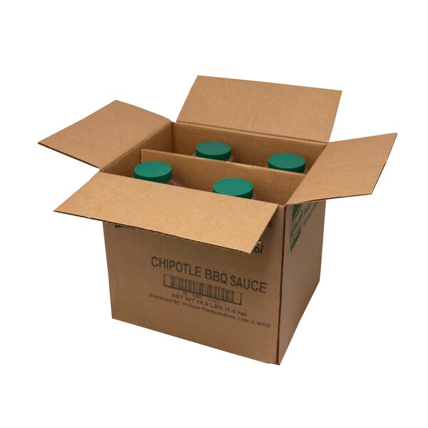 Knorr Knorr Ready To Use Chipotle Barbecue Sauce .5 gal. Jug, PK4 - 4800191665