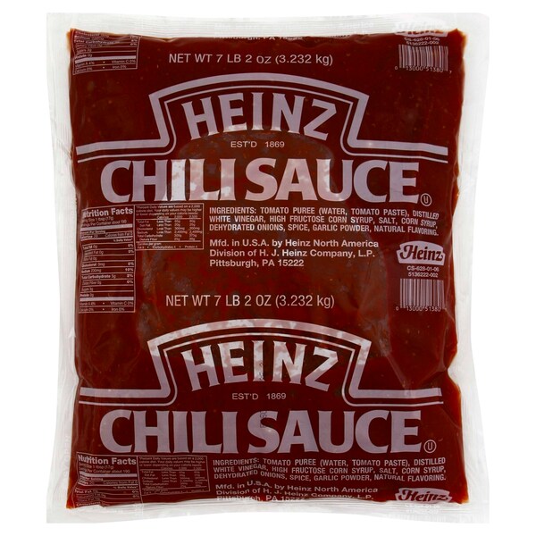 Heinz Heinz Chili Sauce 114 oz. Pouch, PK6 - 10013000513804