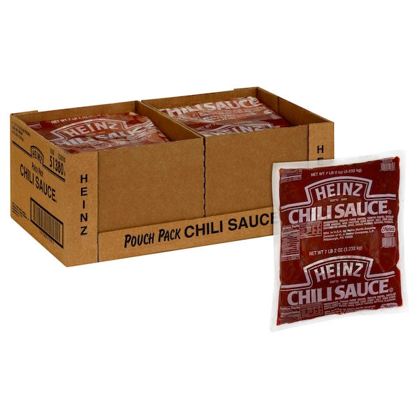 Heinz Heinz Chili Sauce 114 oz. Pouch, PK6 - 10013000513804