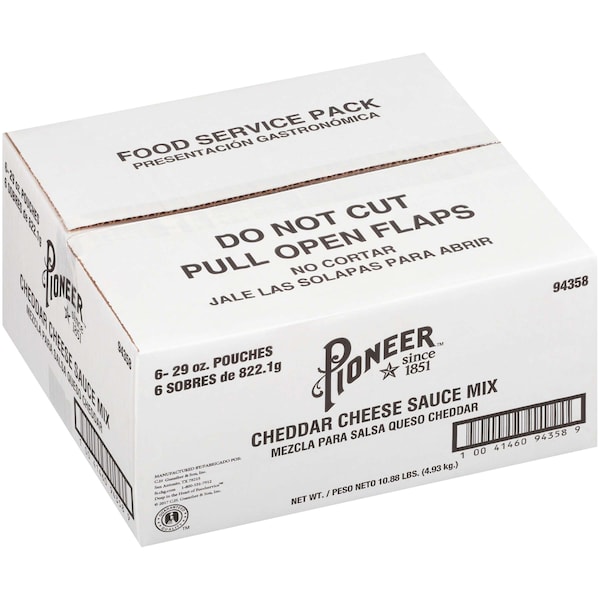 Pioneer Pioneer Cheddar Cheese Sauce Mix 29 oz., PK6 - 94358
