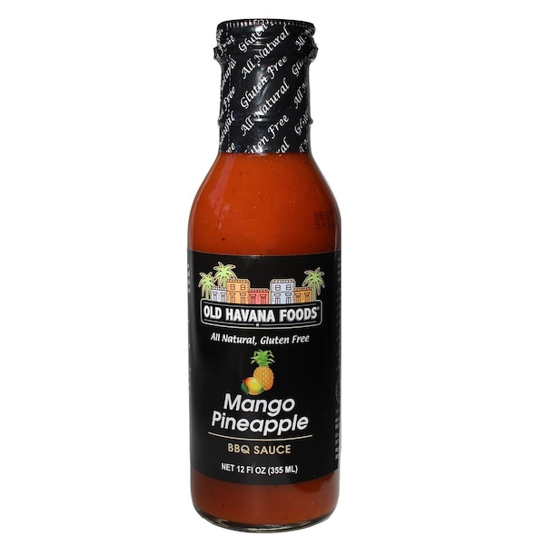 Old Havana Foods Old Havana Foods Mango Pineapple BBQ Sauce 12 oz - MPBBQ12