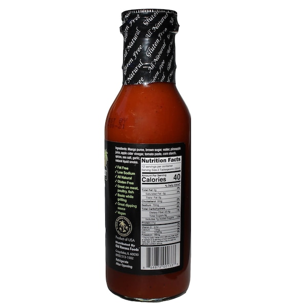 Old Havana Foods Old Havana Foods Mango Pineapple BBQ Sauce 12 oz - MPBBQ12