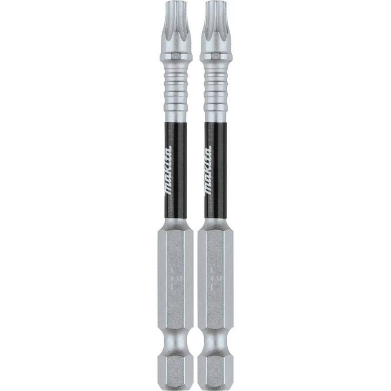 Punta de potencia Makita Impact XPS T27 TORX de 3 pulgadas (paquete de 2) - E-01236