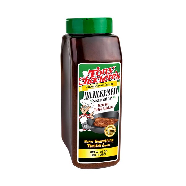 Tony Chacheres Creole Foods Tony Chachere's Blackened Seasoning 28 oz., PK6 - 32702
