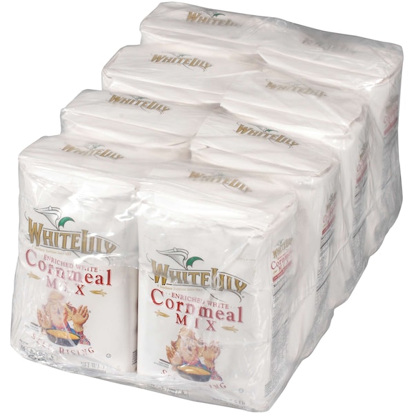 White Lily Self Rising Cornmeal 5lbs, PK8 - 3250002388