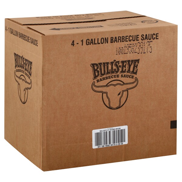 Bulls Eye Sauce Honey Smoke Barbecue 1 gal., PK4 - 10019582391755