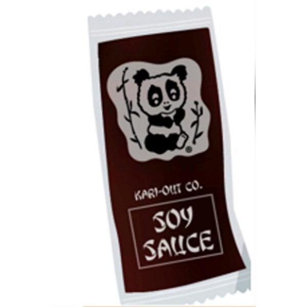 Kari-Out Soy Sauce, 9 g Packet, 450/Carton, 450PK - 0000001