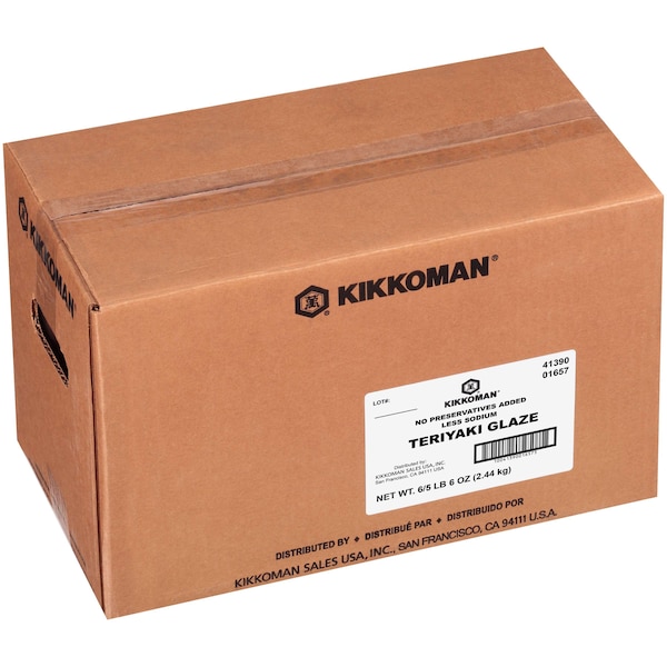 Kikkoman Kikkoman Low Sodium Preservative Free Teriyaki Glaze 5lbs, PK6 - 01657