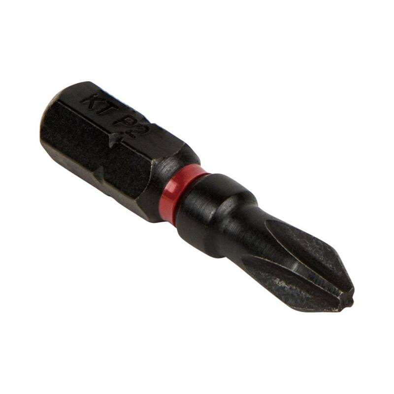 Juego de brocas de impacto Phillips de acero S2 #2 de Klein Tools (5 piezas) - 32798