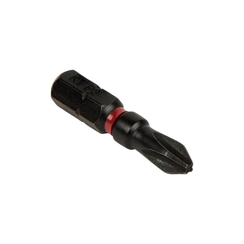 Juego de brocas de impacto Phillips de acero S2 #2 de Klein Tools (5 piezas) - 32798