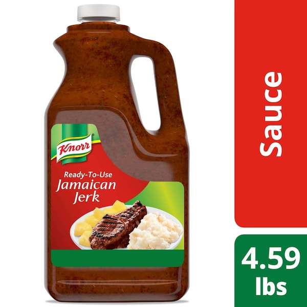 Knorr Knorr Kosher Ready-To-Use Jamaican Jerk Sauce 0.5 gal. Jug, PK4 - 4800191667